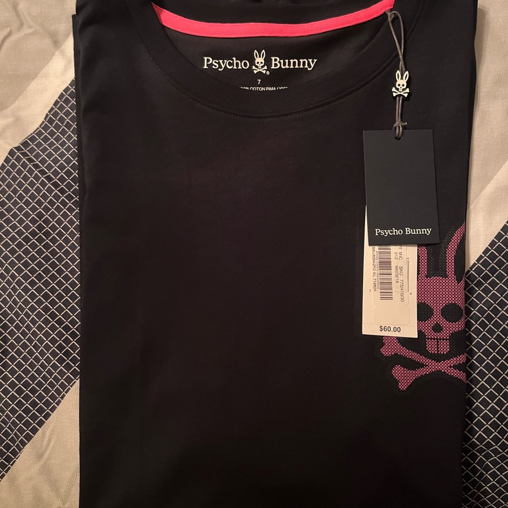 Brand new psycho bunny  shirt sleeve t shirt
